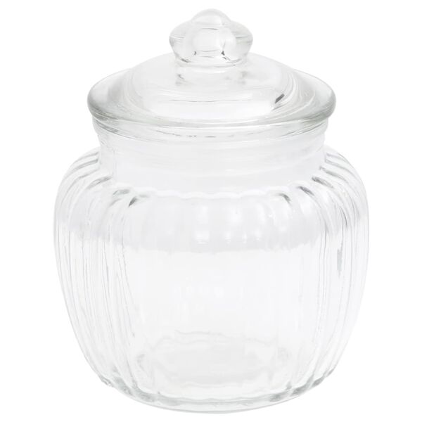 vidaXL Vorratsgl&auml;ser 6 Stk. 500 ml Glas