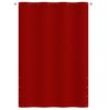vidaXL Balkon-Sichtschutz Rot 160x240 cm Oxford-Gewebe