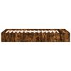 vidaXL Bettgestell R&auml;uchereiche 75x190 cm Holzwerkstoff