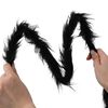 vidaXL Halloween Spinnen Dekoration 3 pcs Schwarz 150 cm