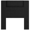 vidaXL Kopfteil Schwarz Eichen-Optik 100 x 15 x 103,5 cm Holzwerkstoff