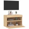 vidaXL TV-Wandschrank mit LED-Leuchten Sonoma-Eiche 60x30x40 cm