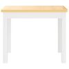 vidaXL 3-tlg. Kinder-Sitzgruppe Wei&szlig; und Beige MDF