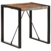 vidaXL Esstisch 70x70x75 cm Recyceltes Massivholz