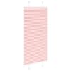 vidaXL Plissee Rosa 55x100 cm Stoffbreite 54,4 cm Polyester