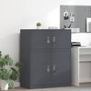 vidaXL Aufbewahrungsschrank Anthrazit 90 x 40 x 40 cm Stahl