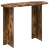 vidaXL Konsolentisch mit Speicher Ger&auml;ucherte Eiche 100 x 39,5 x 75 cm