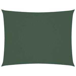 vidaXL Sonnensegel Oxford-Gewebe Rechteckig 2x3 m Dunkelgr&uuml;n
