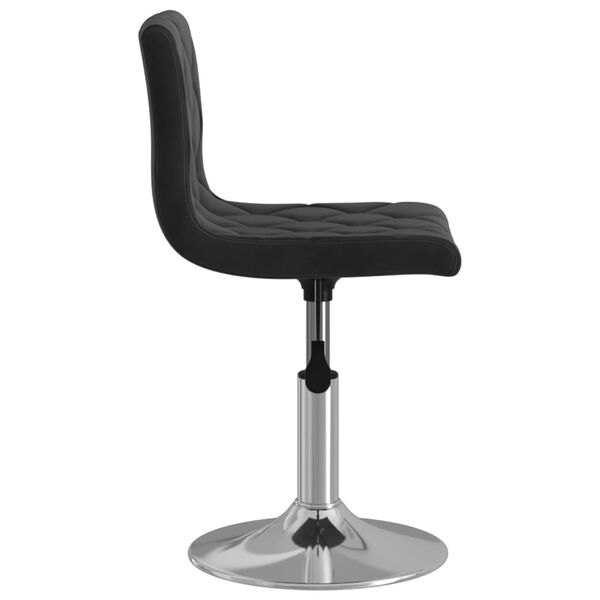 vidaXL Barhocker Schwarz Samt