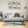 vidaXL Teppich Shaggy Hochflor Modern Gr&uuml;n 120x120 cm