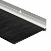 vidaXL Aufsteck T&uuml;rb&uuml;rstendichtungen 12 pcs Silber 100 cm