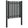 vidaXL Gartentor aus Stahl 100 x 75 cm Anthrazit
