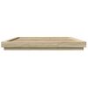 vidaXL Bettgestell Sonoma-Eiche 180x200 cm Holzwerkstoff