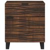 vidaXL Nachttisch Walnuss 50 x 33 x 60 cm Massivholz Akazie