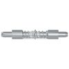 vidaXL Riegel 12 pcs Silber 46 x 17 x 1,2 mm Stahl