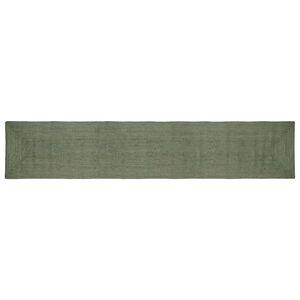 vidaXL Bereichsteppiche Rechtwinklig Olive Gr&uuml;n 60 x 400 cm Jute