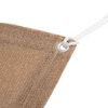 vidaXL Zeltteppich Taupe 400x700 cm HDPE
