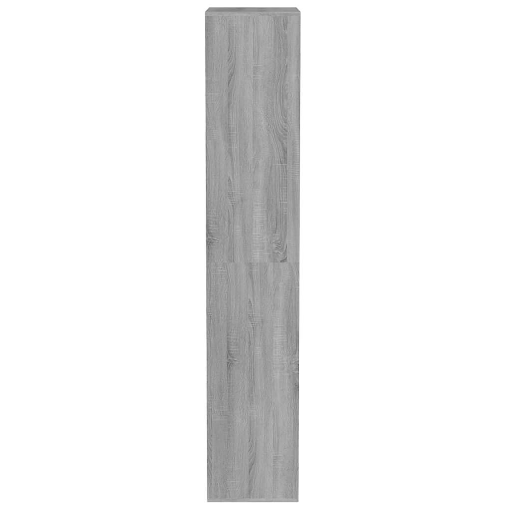 FIRBNUS Schuhregal 102x36x60 Cm Grau Sonoma - Schuhschrank Mit Schublade & 6 Fächern