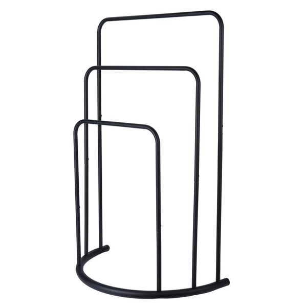 Bathroom Solutions Handtuchst&auml;nder 49,5x75 cm Metall Schwarz
