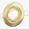 vidaXL Spotlight 24 pcs Gold 9 x 9 x 2,5 cm Metall