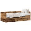 vidaXL Tagesbett mit Schubladen Altholz 90 x 200 cm Holzwerkstoff