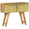 vidaXL Sideboard Massivholz Mango 90x30x77 cm