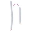 vidaXL Laderampe 2 pcs Silber 205 x 28 x 5 cm Aluminium