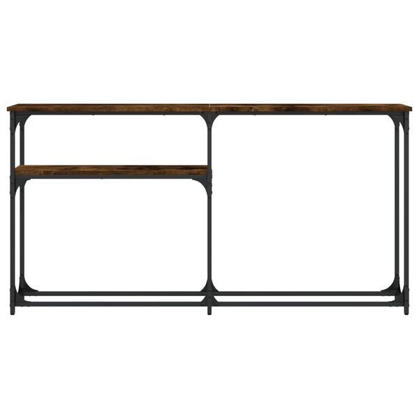 vidaXL Konsolentisch R&auml;uchereiche 145x22,5x75 cm Holzwerkstoff