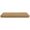 vidaXL Sitzkissen 4 pcs Braun 40 x 40 x 3 cm Samt