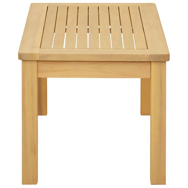 vidaXL Garten-Couchtisch 70x40x36 cm Massivholz Akazie