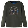 Kinder-Langarmshirt Khaki 104