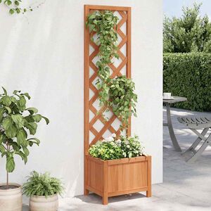 vidaXL Pflanzk&uuml;bel mit Spalier 40x30x135 cm Massivholz Tanne