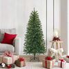 vidaXL Künstlicher Weihnachtsbaum Grün 150 cm PVC, PE und Stahl