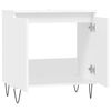vidaXL Badezimmerschrank Wei&szlig; 58x33x60 cm Holzwerkstoff