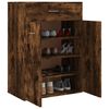 vidaXL Schuhschrank R&auml;uchereiche 60x35x84 cm Holzwerkstoff