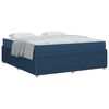 vidaXL Bettrahmen Blau 180 x 200 cm Stoff