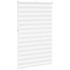 vidaXL Doppelrollo Wei&szlig; 140x230 cm Stoffbreite 135,9 cm Polyester