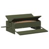 vidaXL H&uuml;hnertretfeeder Olive Gr&uuml;n 75 x 53 x 20,5 cm