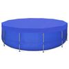 vidaXL Poolabdeckung PE Rund 540 cm 90 g/m&sup2;