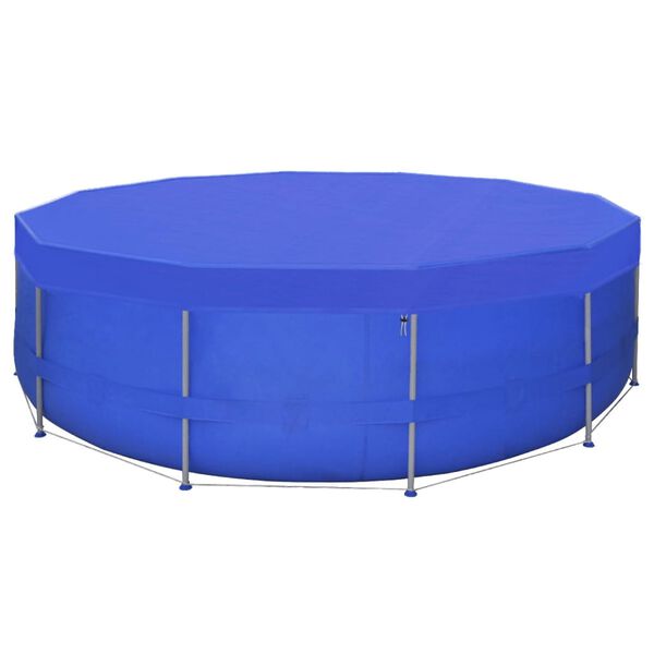 vidaXL Poolabdeckung PE Rund 540 cm 90 g/m&sup2;