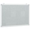 vidaXL Magnetisches Whiteboard 60x40x1,7 cm Aluminium