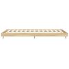 vidaXL Bettgestell ohne Matratze Sonoma-Eiche 75x190 cm Holzwerkstoff