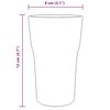 vidaXL Gl&auml;ser 6 Stk. 295 ml