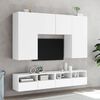 vidaXL TV-Wandschr&auml;nke 2 Stk. Wei&szlig; 80x30x30 cm Holzwerkstoff
