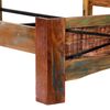 vidaXL Massivholzbett Altholz 160x200 cm
