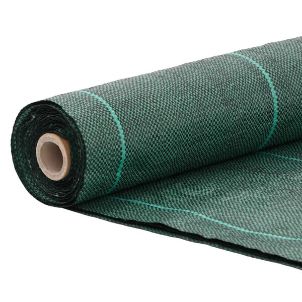 vidaXL Unkrautvlies Gr&uuml;n 1x5 m PP