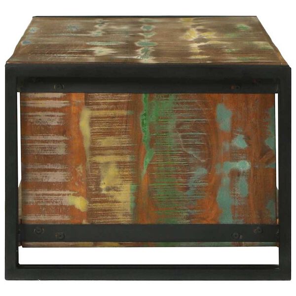 vidaXL Couchtisch 120 x 50 x 38 cm Massives upgecyceltes Holz