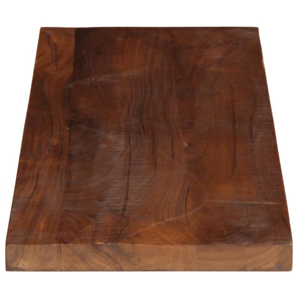 vidaXL Tischplatte 80x20x3,8 cm Rechteckig Altholz Massiv