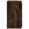 vidaXL Nachttische 2 Stk. R&auml;uchereiche 40x35x62,5 cm Holzwerkstoff
