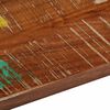 vidaXL Tischplatte 60x50x3,8 cm Rechteckig Altholz Massiv